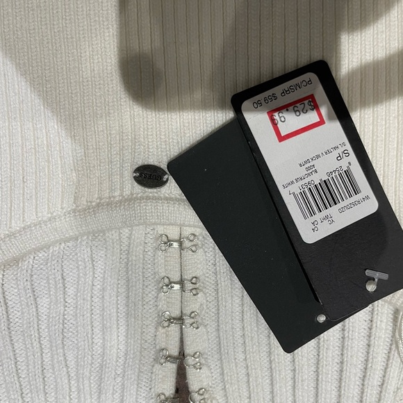 Brand New White Guess Halter top - Picture 4 of 4